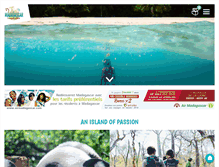 Tablet Screenshot of madagascar-tourisme.com
